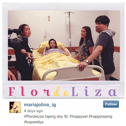Jolina's Flordeliza taping photo diary