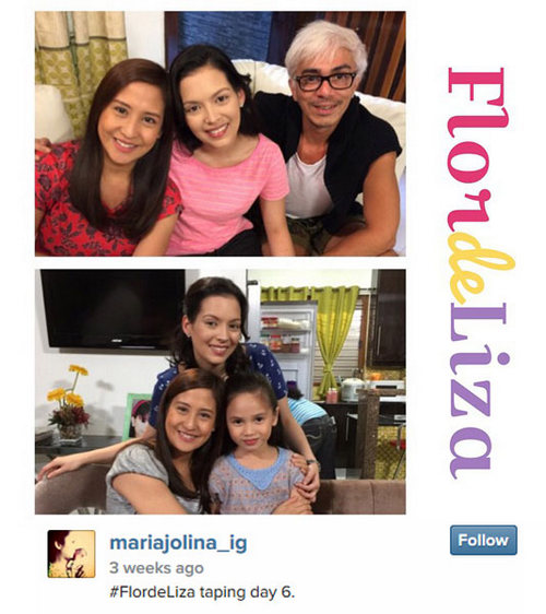 Jolina's Flordeliza taping photo diary