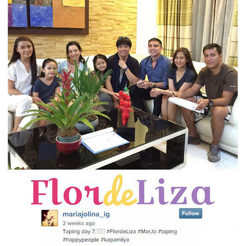 Jolina's Flordeliza taping photo diary